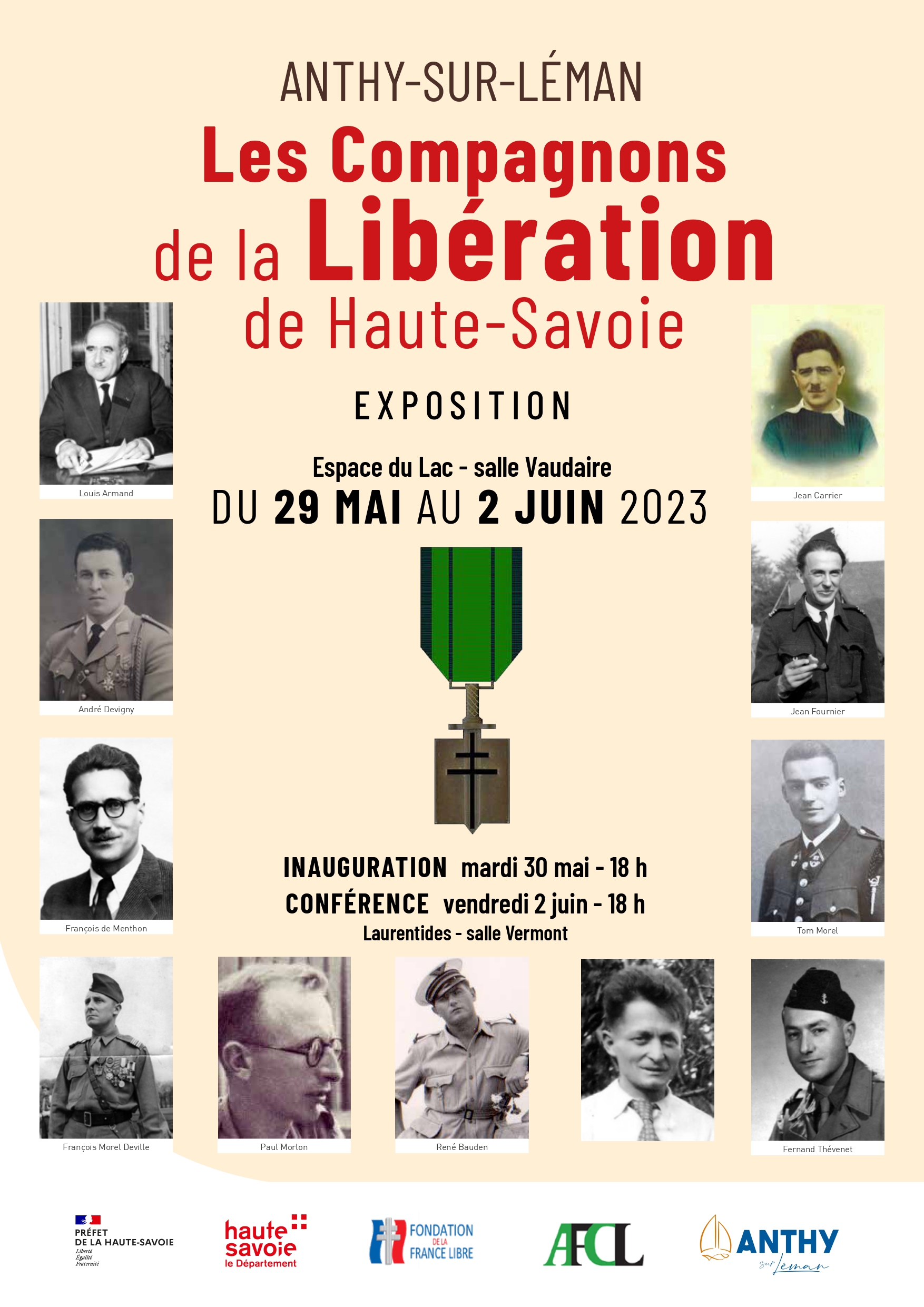 AFFICHE EXPOSITION LES COMPAGNONS DE LA LIBERATION 29 MAI 2 JUIN page 0001