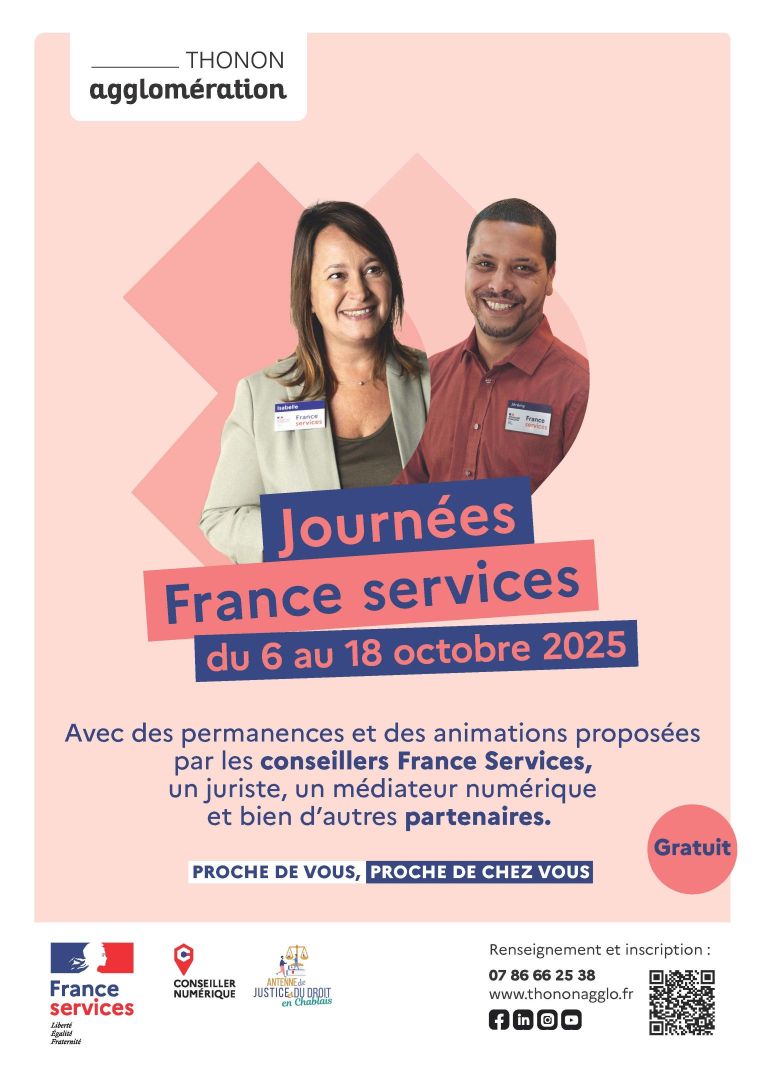 Affiche A4 journées France Services VF
