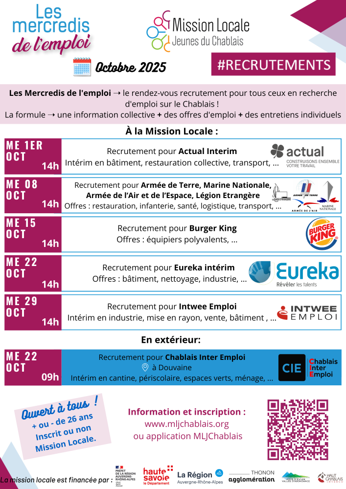 Mercredis octobre