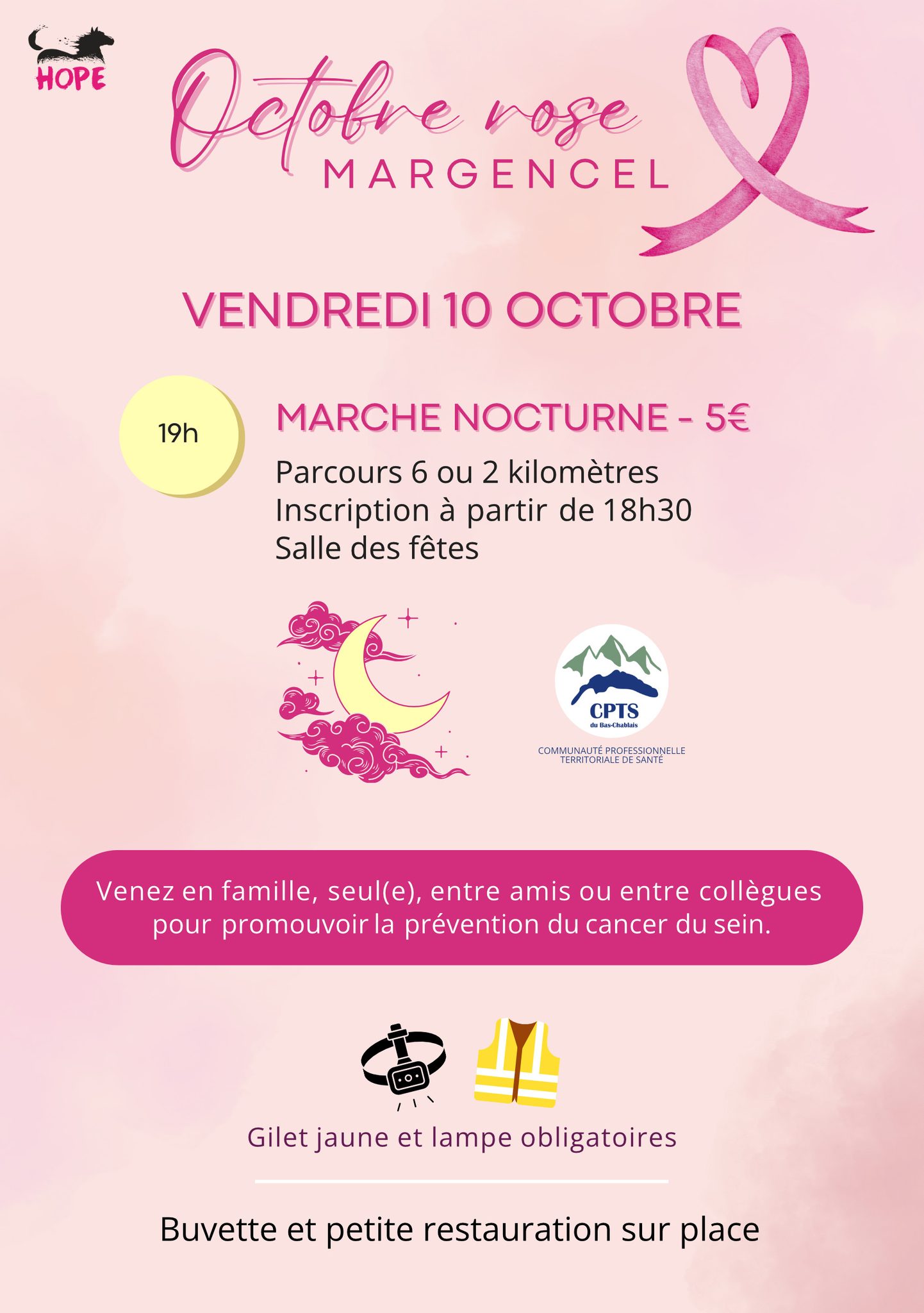 Octobre Rose Margencel